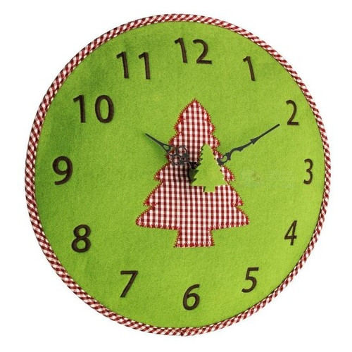 Настінний годинник TFA 330x40 мм зелений (60302504) фото №1