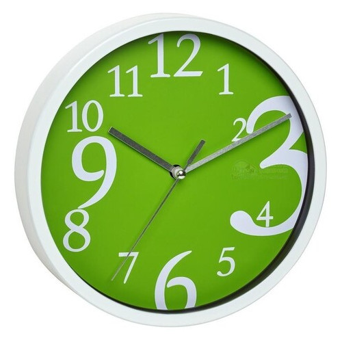 Настінний годинник TFA 200x35 мм Зелений (60303404) фото №1