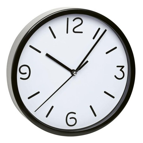 Настінний годинник TFA 200x35 мм Чорний (60303301) фото №1