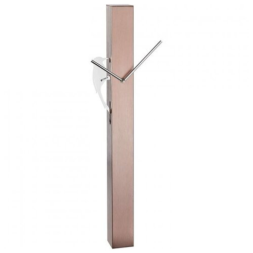 Настінний годинник з маятником TFA PICUS, рожеве золото, 246х75х653 мм (60306251) фото №1