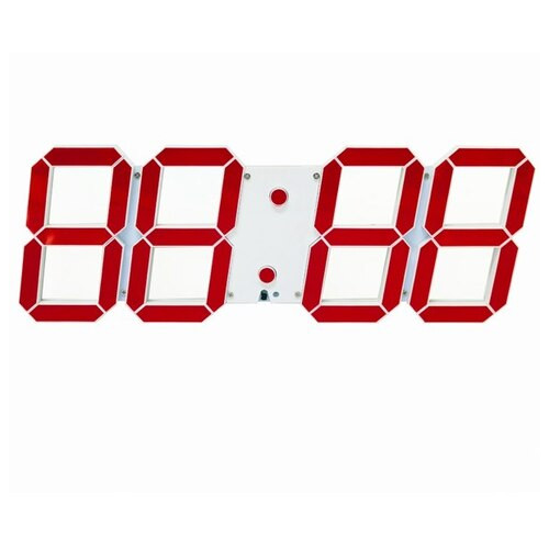 Настінний LED годинник CHI-HAI червоний (L1-B) фото №3