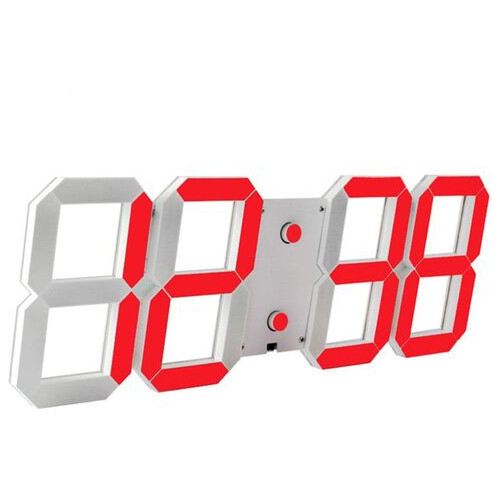 Настінний LED годинник CHI-HAI червоний (L1-B) фото №1