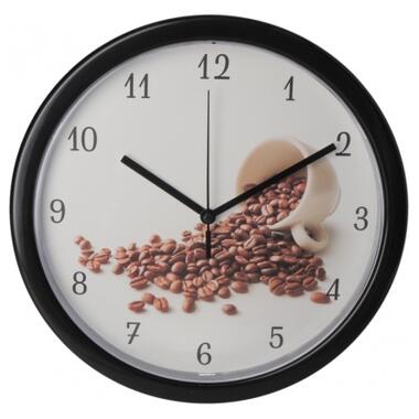 Настінний годинник Optima COFFE білий (O52102) фото №1