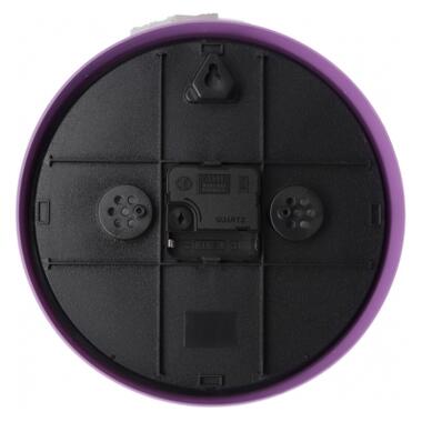 Настінний годинник Optima Little Dog пластиковий фіолетовий (O52105) фото №3