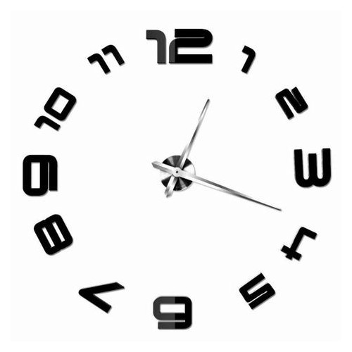 Годинник 3D Timex 130 см Арабські чорні Best Time фото №1