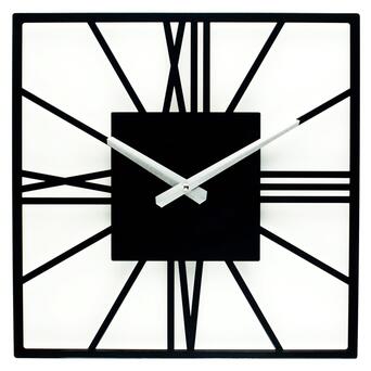 Настінний годинник Glozis New York B-024 35х35 Black фото №1