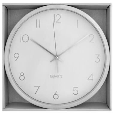 Настінний годинник Economix Promo TITANIUM металевий срібний (E51810) фото №3