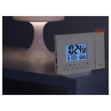 Годинник проекційний TFA USB 126x53x93 мм Білий (60501302) фото №5