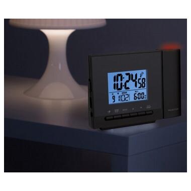 Годинник проекційний TFA USB 126x53x93 мм Чорний (60501301) фото №5