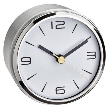 Годинник настільний TFA CAMINO, полірований алюміній, сріблястий, 94x94x61 мм (60103655) фото №2