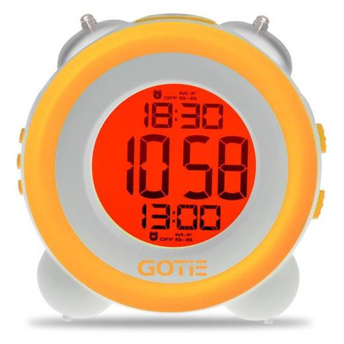 Часы электронные Gotie GBE-200P Оранжевый фото №2