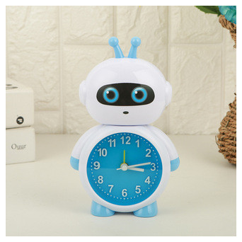 Дитячий настільний годинник-будильник Робот Кібер (R-4781) фото №1