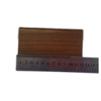 Настільний годинник з 3 режимами роботи та потрійним градусником з червоним підсвічуванням Wooden Clock 1300 (lp-78422_236) фото №3