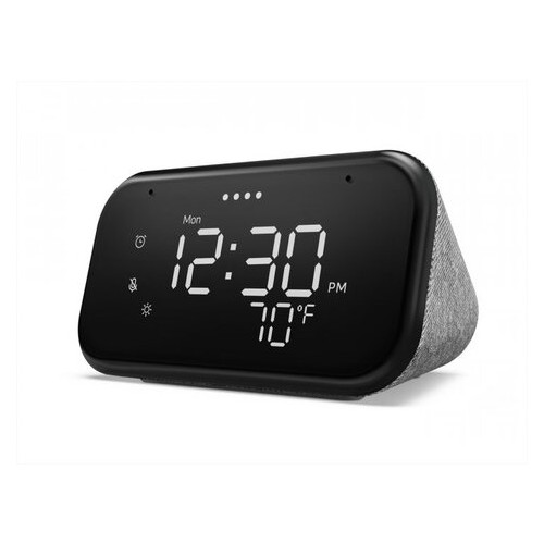 Смарт-дисплей Lenovo Smart Clock Essential Grey (ZA740005US) фото №1