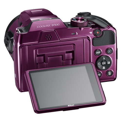 Цифровая фотокамера Nikon Coolpix B500 Purple (JN63VNA952E1) фото №9