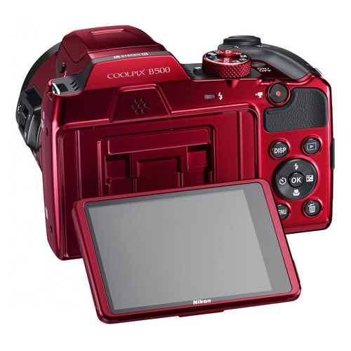 Цифровая фотокамера Nikon Coolpix B500 Red (JN63VNA953E1) фото №8