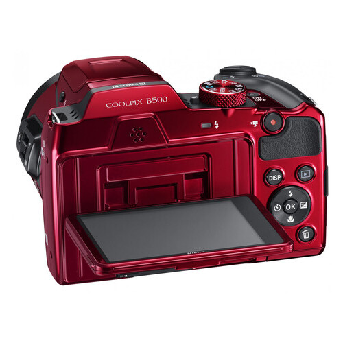 Цифровая фотокамера Nikon Coolpix B500 Red (JN63VNA953E1) фото №9