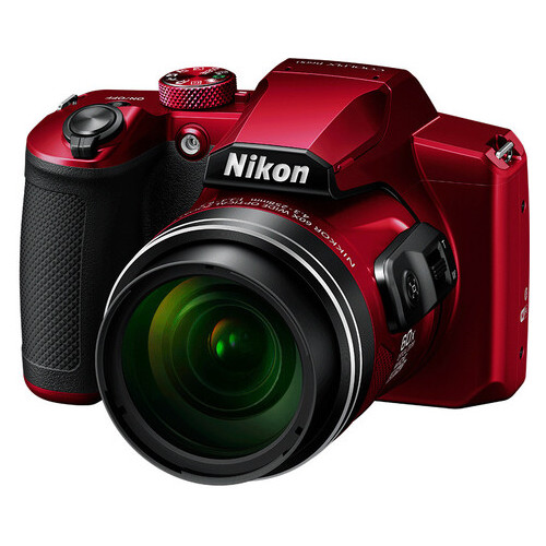 Цифровая фотокамера Nikon Coolpix B600 Red (JN63VQA091EA) фото №2