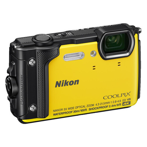 Цифровая фотокамера Nikon Coolpix W300 Yellow (JN63VQA072E1) фото №3