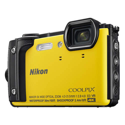 Цифровая фотокамера Nikon Coolpix W300 Yellow (JN63VQA072E1) фото №2
