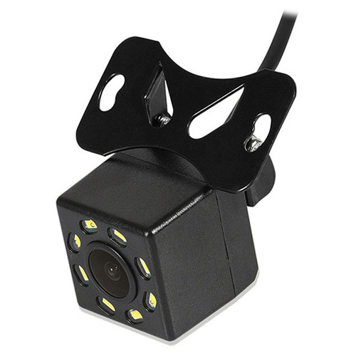 Автомобільна камера заднього виду Lesko JF-018 універсальна для автомобіля 8 LED фото №2
