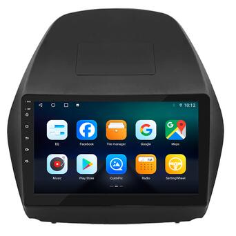 Штатна автомобільна магнітола Lesko 9 Hyundai IX35 2010 4 32 4G CarPlay Premium Android 11 GPS фото №3