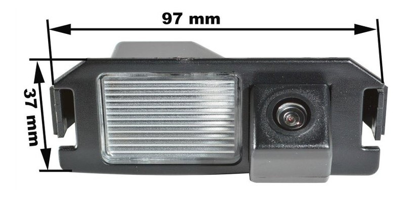 Камера заднього виду Prime-X CA-9821 Hyundai, Kia фото №3