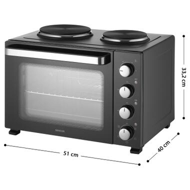 Электропечь Sencor SEO3500BK фото №8