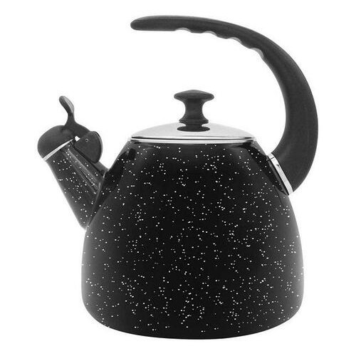 Чайник із свистком Klausberg KB-7459 2.8 л Чорний фото №1