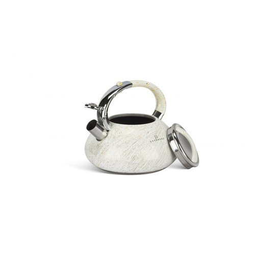 Чайник со свистком Edenberg EB-1900-White 3 л белый фото №3