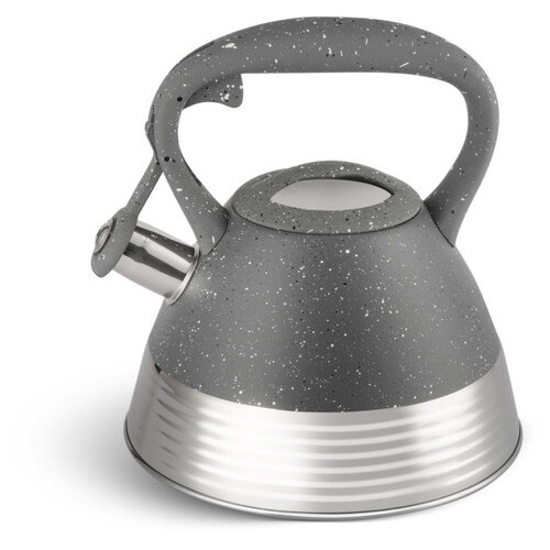 Чайник із свистком Edenberg EB-8827-Grey 3 л сірий фото №1