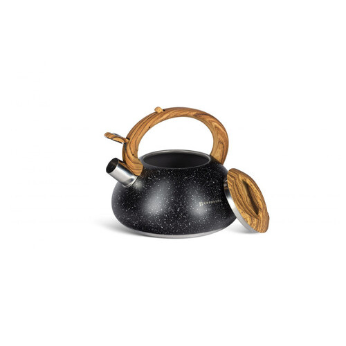 Чайник із свистком Edenberg EB-8837-Black 3 л чорний фото №2