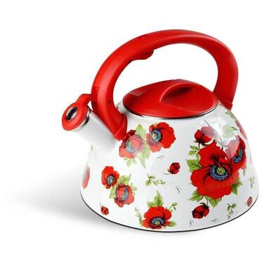 Чайник зі свистком Edenberg Flowers 1 EB-1747-1 3 л фото №1