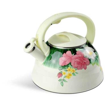 Чайник зі свистком Edenberg Flowers 4 EB-1747-4 3 л фото №1