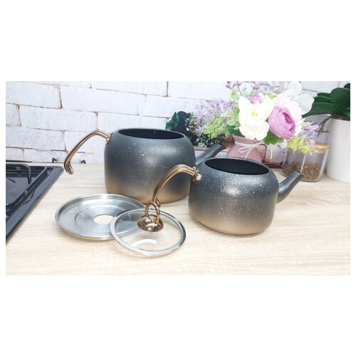 Набір чайників OMS 8250-L-Bronze 2 шт фото №3
