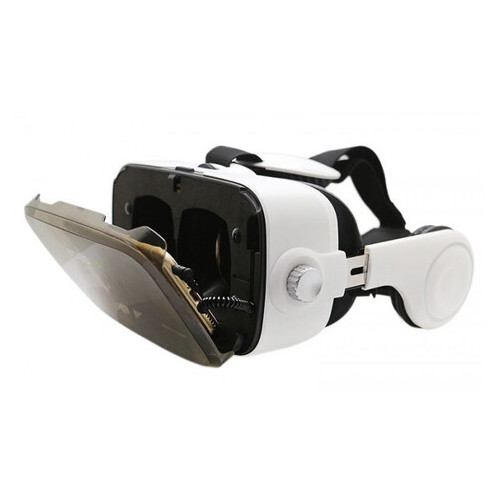 Очки виртуальной реальности 3D с пультом управления и наушниками VR BOX Z4 для смартфона, VR очки шлем (55500417) фото №1