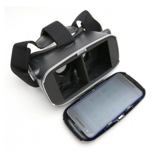 Очки виртуальной реальности 3D с пультом Bluetooth и джойстиком VR Shinecon Z1 для смартфона Black, VR очки (55500415) фото №2