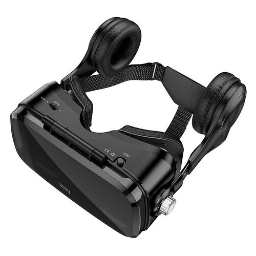 3D очки виртуальной реальности Hoco VR DGA03 Black (12736) фото №4