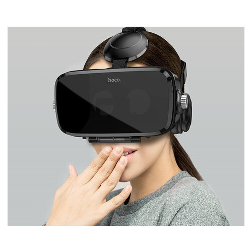3D очки виртуальной реальности Hoco VR DGA03 Black (12736) фото №9