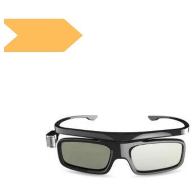 3D окуляри Xiaomi Fengmi DLP-Link чорні (A00191_899) фото №1