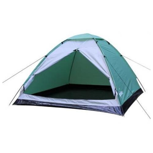 Палатка Solex трехместная зеленая (82050GN3) фото №1