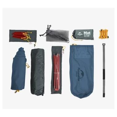 Палатка Naturehike двухместная ультралегкая Mongar UL NH19M002-J, темно-синий (6975641882596) фото №3