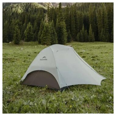 Палатка Naturehike двухместная ультралегкая Star River UL CNK2450WS022, коричневый (6975641883067) фото №5