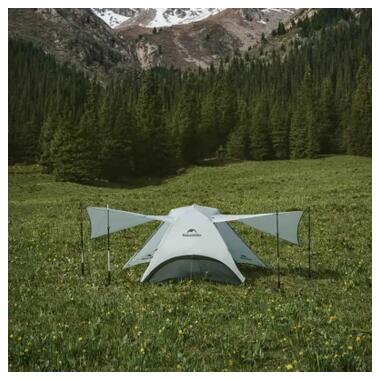 Палатка Naturehike двухместная ультралегкая Star River UL CNK2450WS022, серый (6975641883074) фото №6