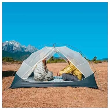 Палатка Naturehike одноместная ультралегкая Mongar UL CNK2550WS016, серый (6927595770382) фото №5
