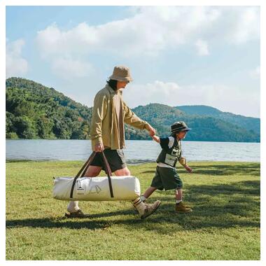 Палатка Naturehike трехместная автоматическая Ango CNK2550WS010, L, серый (6975641888369) фото №2