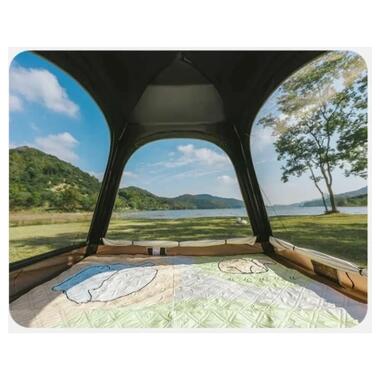 Палатка Naturehike трехместная автоматическая с тентом Ango CNK2550WS01 S, коричневый (6927595785560) фото №5