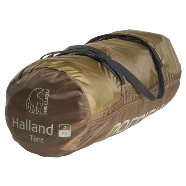 Палатка Nordisk Halland 2 PU (2.0) Dark Olive Green (10921206) фото №4