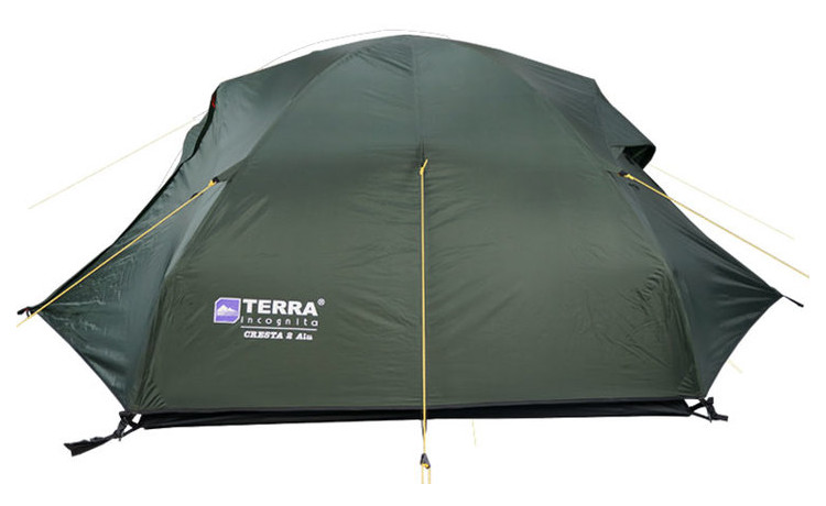 Палатка Terra Incognita Cresta 2 Dark Green фото №2