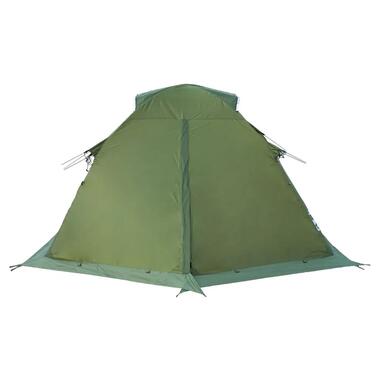 Палатка Tramp Mountain 4 (V2) Зеленая (TRT-024-green) фото №8